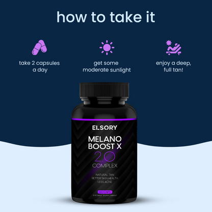 MelanoBoost X – tanning support